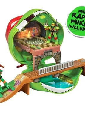 Teenage Mutant Ninja Turtles Big Mouth Raphael Micro Playset